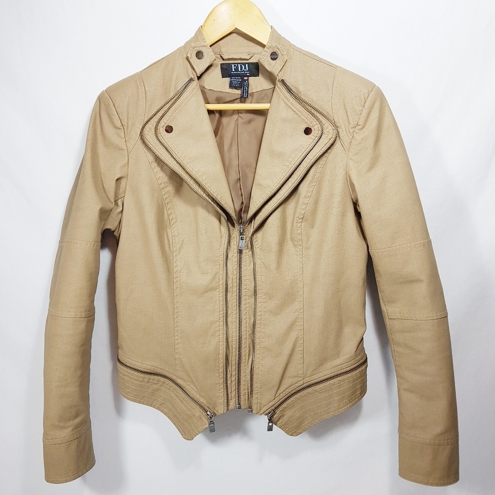 FDJ French Dressing Jeans Faux Leather Jacket